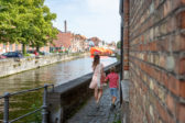 Belevingstocht voor gezinnen architectuur in Brugge