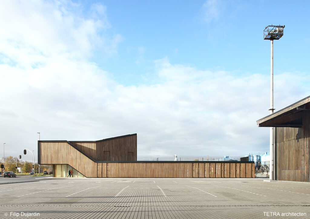 Bezoekerscentrum Havenbedrijf, Architectuurplatform Terwecoren Verdickt, (Foto: Filip Dujardin)
